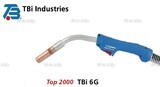 Горелка для полуавтоматической сварки TBI 6G-S-blue-ESG, длина 5 метров - st-e.info - Тула