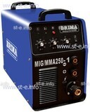 Сварочный инверторный полуавтомат Brima MIG/MMA-250-1 (380)  - st-e.info - Тула