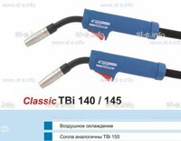 Горелка для полуавтоматической сварки TBi 140-blue-ESG, длина 3 метра - st-e.info - Тула