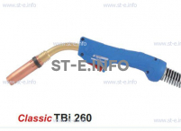 Горелка для полуавтоматической сварки TBi 260-blue-ESG, длина 3 метра - st-e.info - Тула