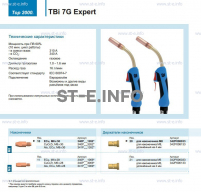 Горелка для полуавтоматической сварки TBi 7G Expert, длина 5 m. - st-e.info - Тула