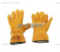 Перчатки-краги  сварщика TETU 102 KEVLAR 12” - st-e.info - Тула