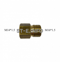 Переходник с М14*1.5 на М16*1.5 - st-e.info - Тула