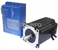 Шаговые двигатели с контроллером управления NEMA 34 - 86HSE4N-BC38 - st-e.info - Тула