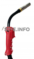 Сварочная горелка для полуавтомата QTB-600A разъем PNA (штырь), 4 метра - st-e.info - Тула