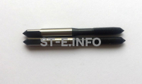 Метчик для нарезания резьбы (Screwing Tap) M8×1.25mm - st-e.info - Тула