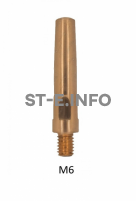 Наконечник М6*45*1,6 (для горелки qtb-500) Panasonic - st-e.info - Тула