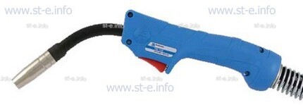 Горелка для полуавтоматической сварки TBi 250-DR-blue-ESG, со сменным поворотным корпусом, длина 3 метра - st-e.info - Тула