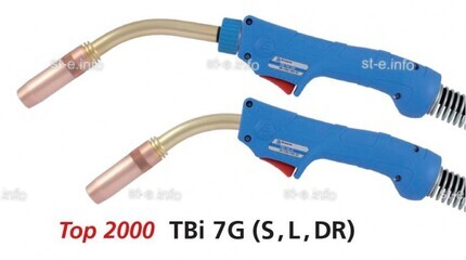 Сварочная горелка для полуавтомата TBi 7G Long (Длинная), длина рукава 5м - st-e.info - Тула