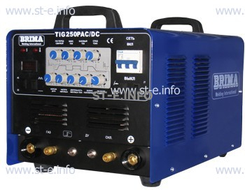 Универсальная установка аргонно-дуговой сварки BRIMA TIG 250 (380) ac/dc - st-e.info - Тула