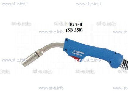 Горелка для полуавтоматической сварки TBi 250-blue-ESG, длина 3 метра - st-e.info - Тула