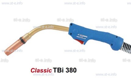 Горелка для полуавтоматической сварки TBi 380-blue-ESG,длина 4 метра - st-e.info - Тула