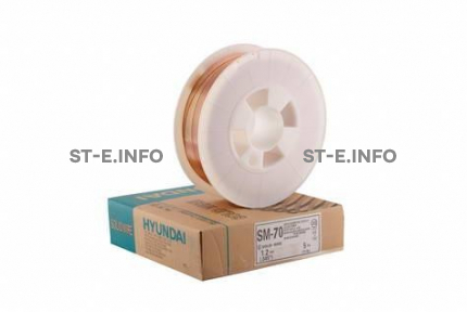 Проволока сарочная омеднённая Hyundai SM-70 (аналог СВ-08Г2С) - st-e.info - Тула