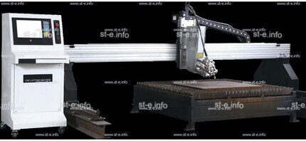 Шести-осевая портальная машина термической резки металла ST-BEVEL3580-SE(2500х6000мм) - st-e.info - Тула