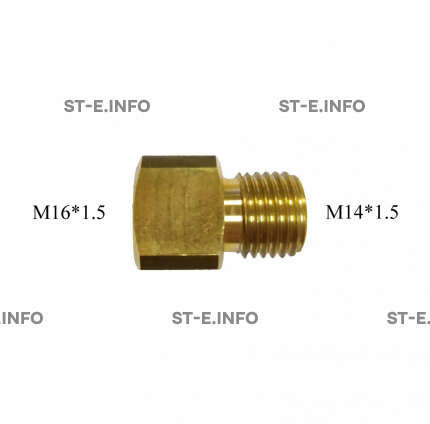 Переходник с М16*1.5 на М14*1.5 - st-e.info - Тула
