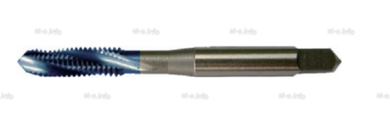Метчик машинный М8*1,25 с винтовой канавкой DIN-371, сталь М35 - st-e.info - Тула