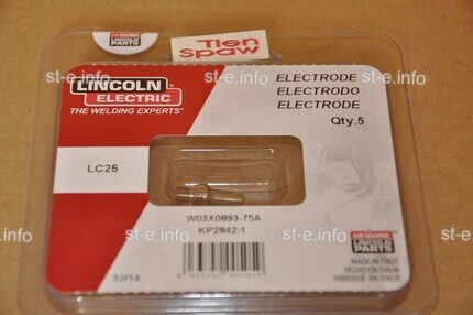 Электрод LC25 арт. W03X0893-75A - st-e.info - Тула