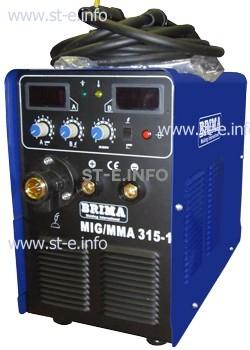Сварочный инверторный полуавтомат BRIMA MIG/MMA-315-1 - st-e.info - Тула