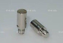 Электрод для плазмотрона ERGOCUT S25, ERGOCUT S25K, ERGOCUT S45 арт. PR0105 (короткий) - st-e.info - Тула