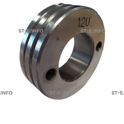 Ролик к сварочному аппарату MIG-500 Pulse 1,2-1,6 тип U под алюминиевую проволоку - st-e.info - Тула