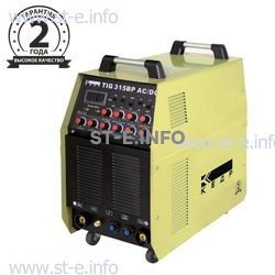 Инвертор сварочный TIG-315BP, AC/DC, 380В - st-e.info - Тула
